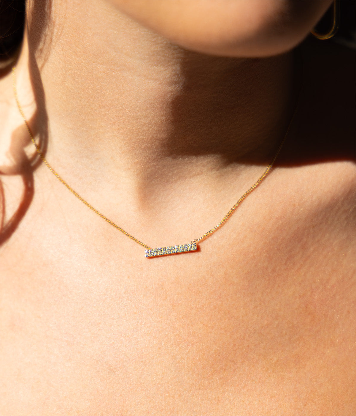 Collier Cinzia (Acier doré)