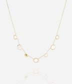 Collier Solyne (Acier doré)