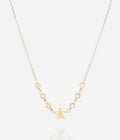 Collier Nefertari (Acier doré)
