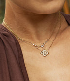 Collier Baburu (Acier doré)