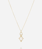 Collier Nysa (Acier doré)