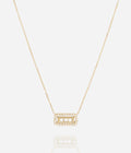 Collier Cléophée (Acier doré)