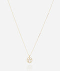 Collier Alvéria (Acier doré)