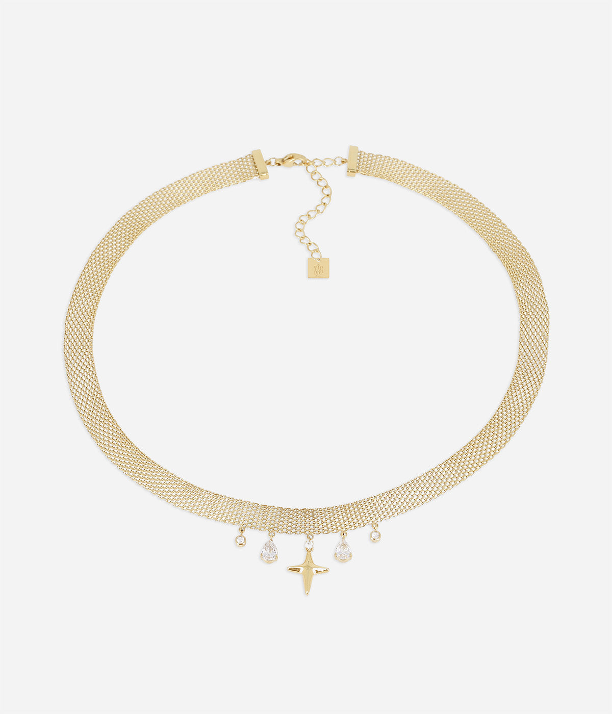 Collier Aratena (Acier doré)