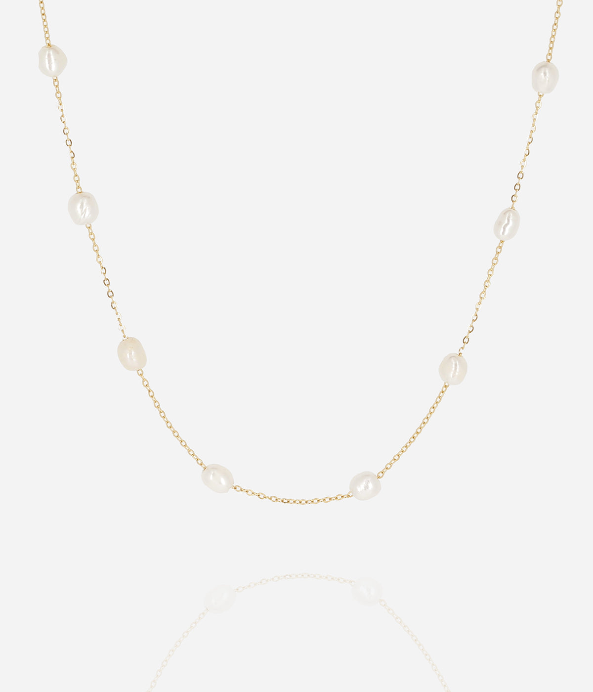 Collier Vieste (Acier doré)