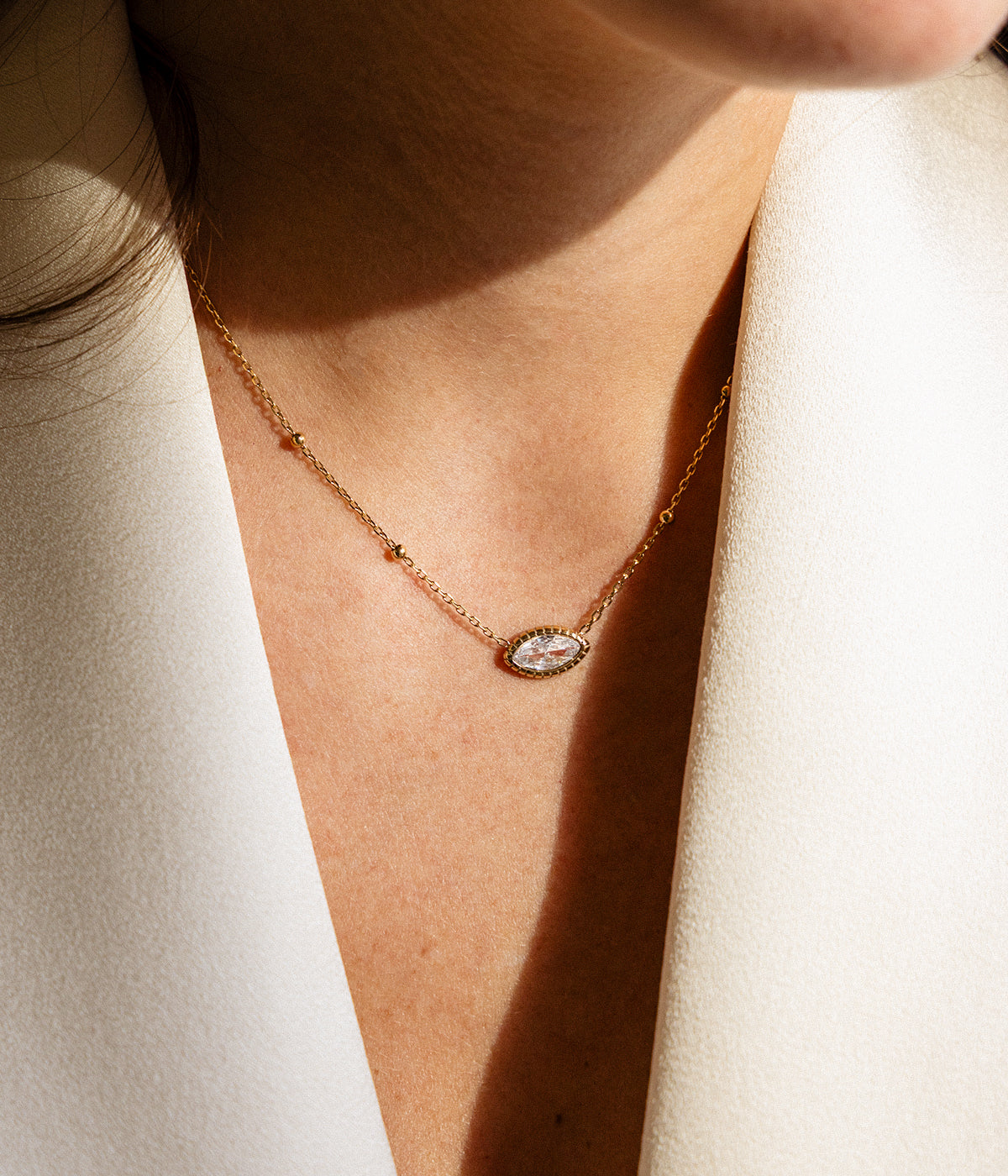 Collier Funtana (Acier doré)