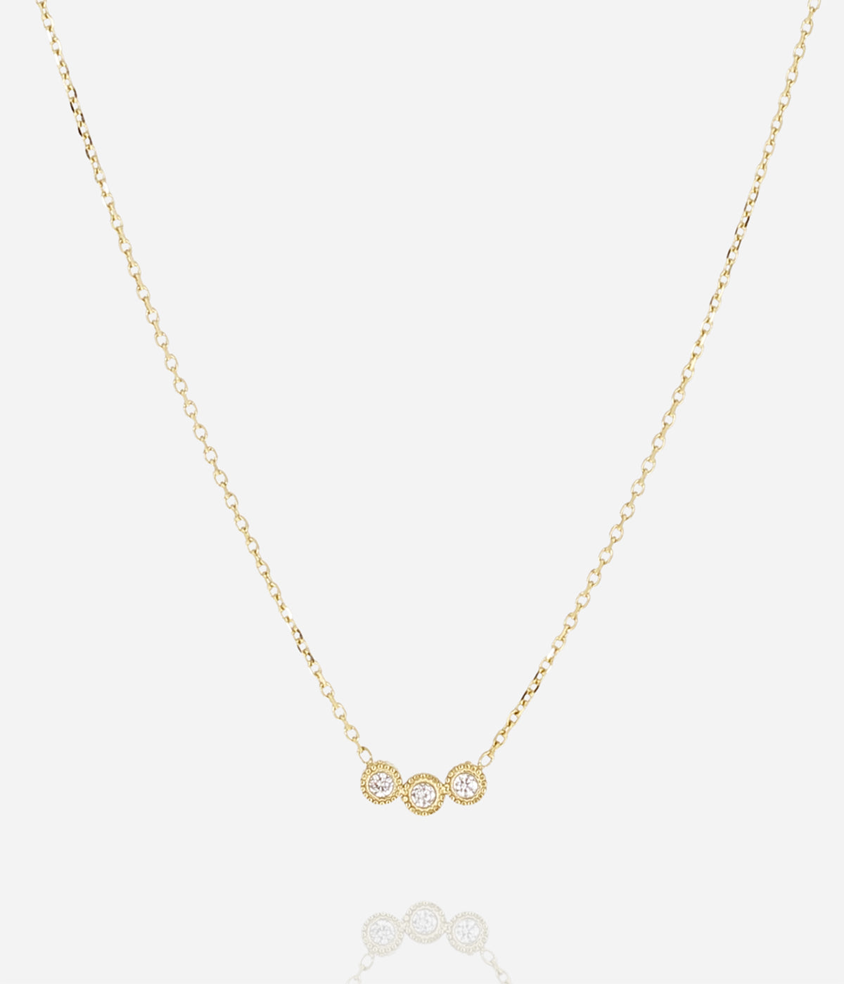 Collier Taormine (Acier doré)