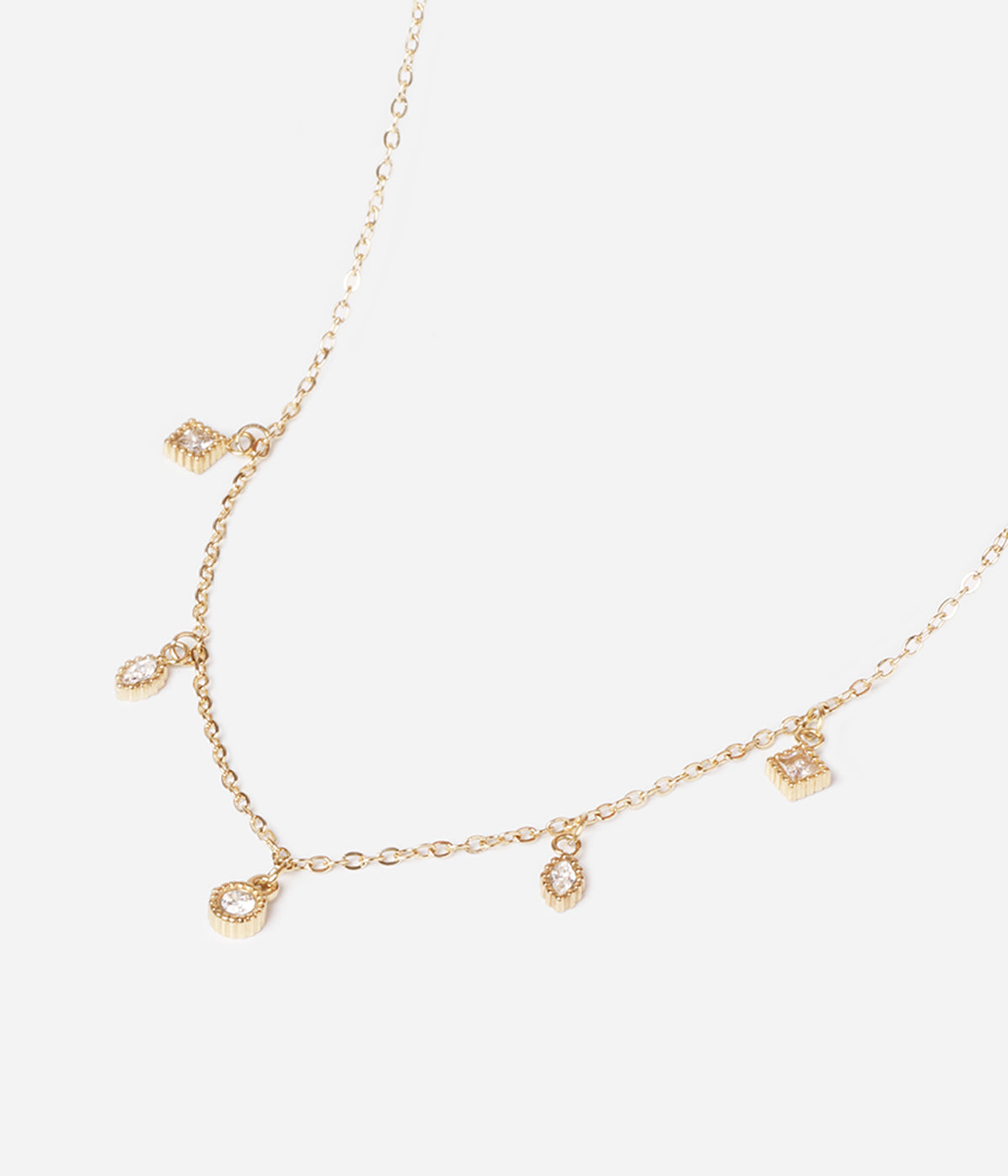 Collier Rilievo (Acier doré)