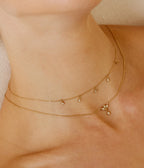 Collier Rilievo (Acier doré)