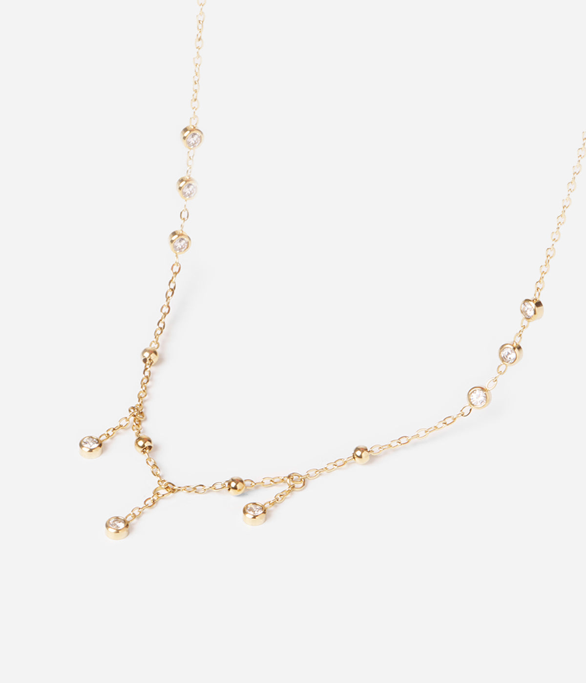 Collier Raddusa (Acier doré)