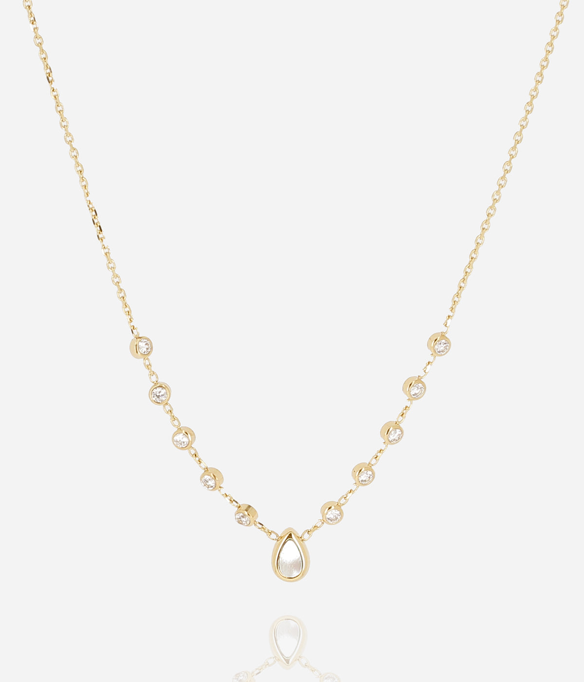 Collier Adrano (Acier doré)