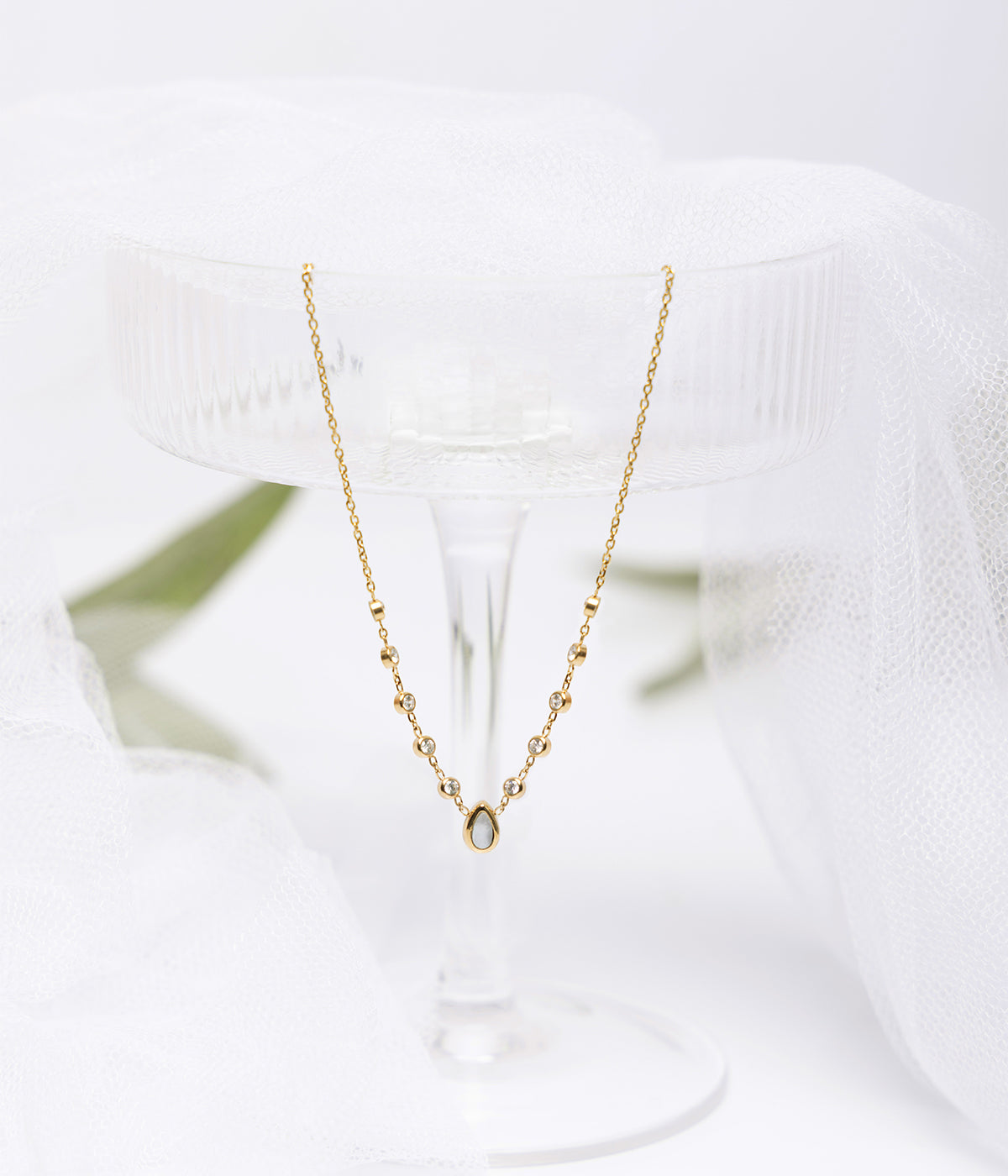 Collier Adrano (Acier doré)