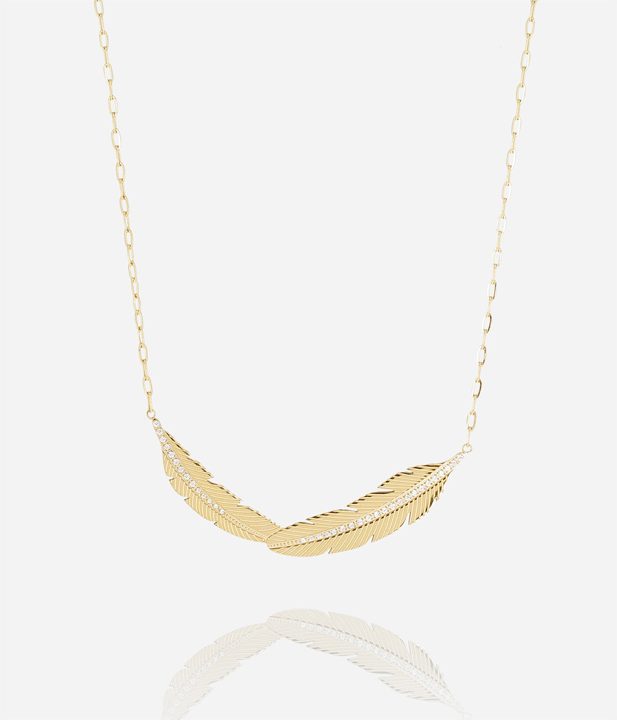 Collier Badesi (Acier doré)