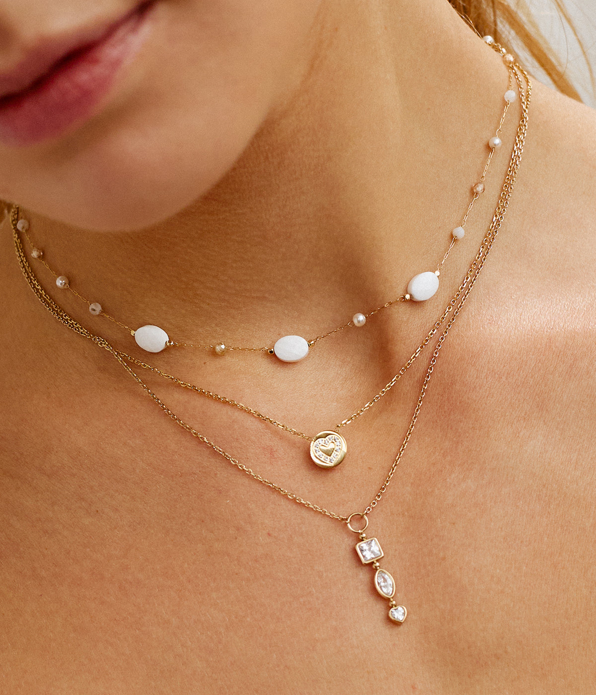 Collier Catane (Acier doré)