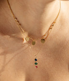 Collier Tergu (Acier doré)