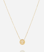 Collier Trezza (Acier doré)