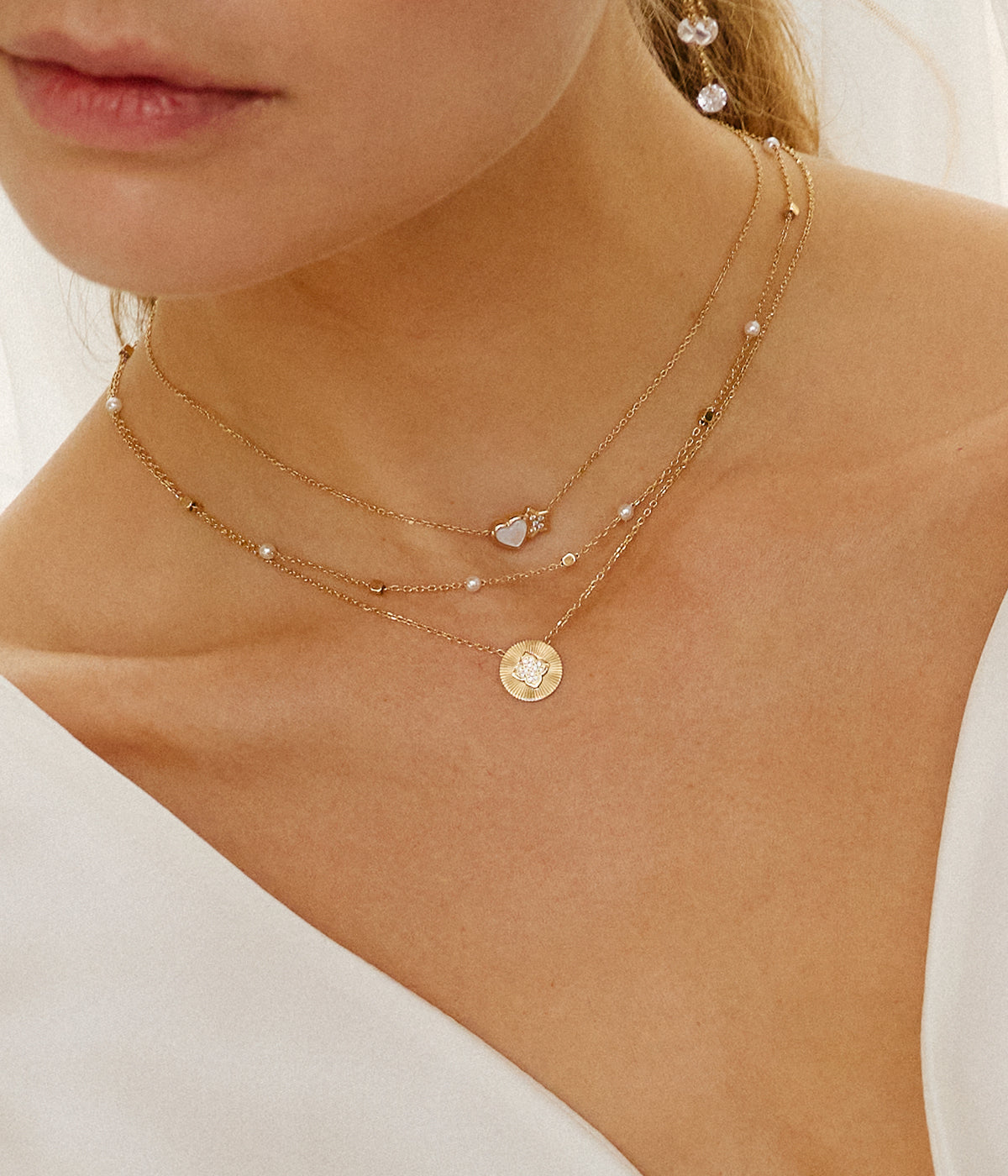 Collier Maletto (Acier doré)