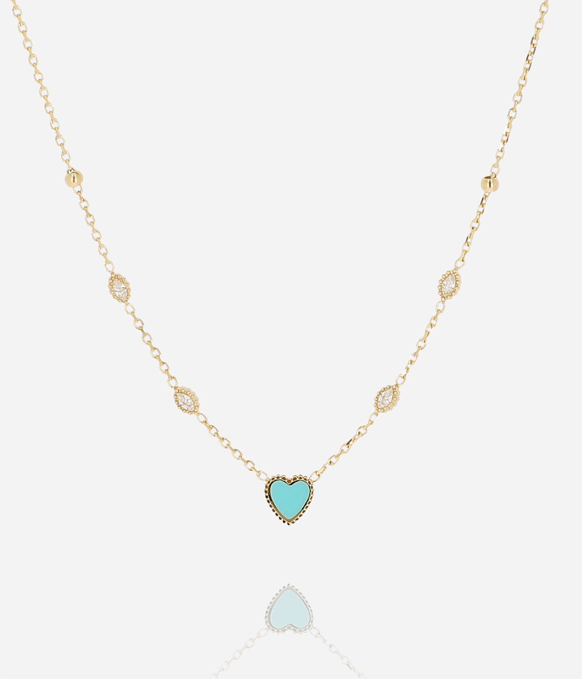 Collier Scupetu (Acier doré)