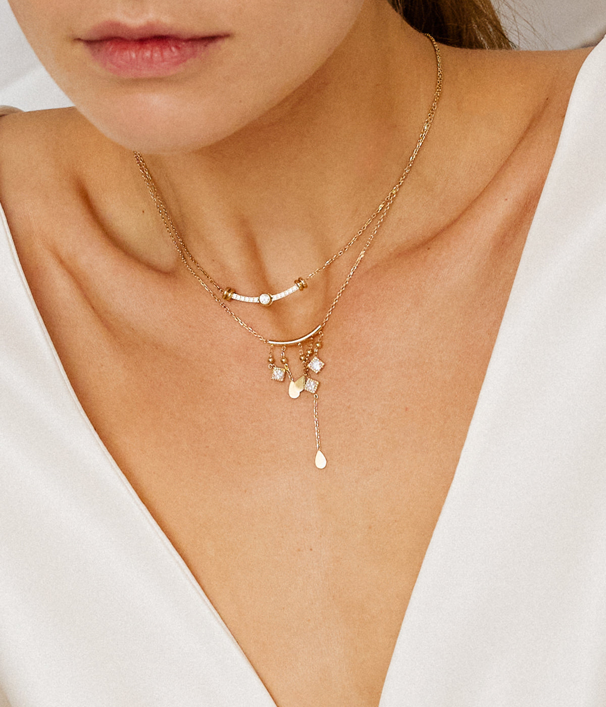 Collier Taverna (Acier doré)