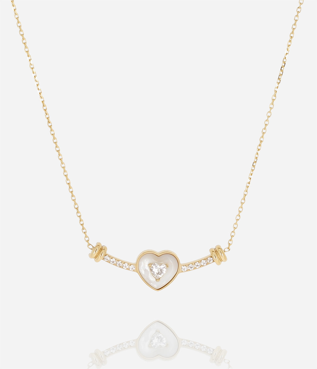 Collier Enas (Acier doré)