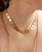 Collier Galeria (Acier doré)