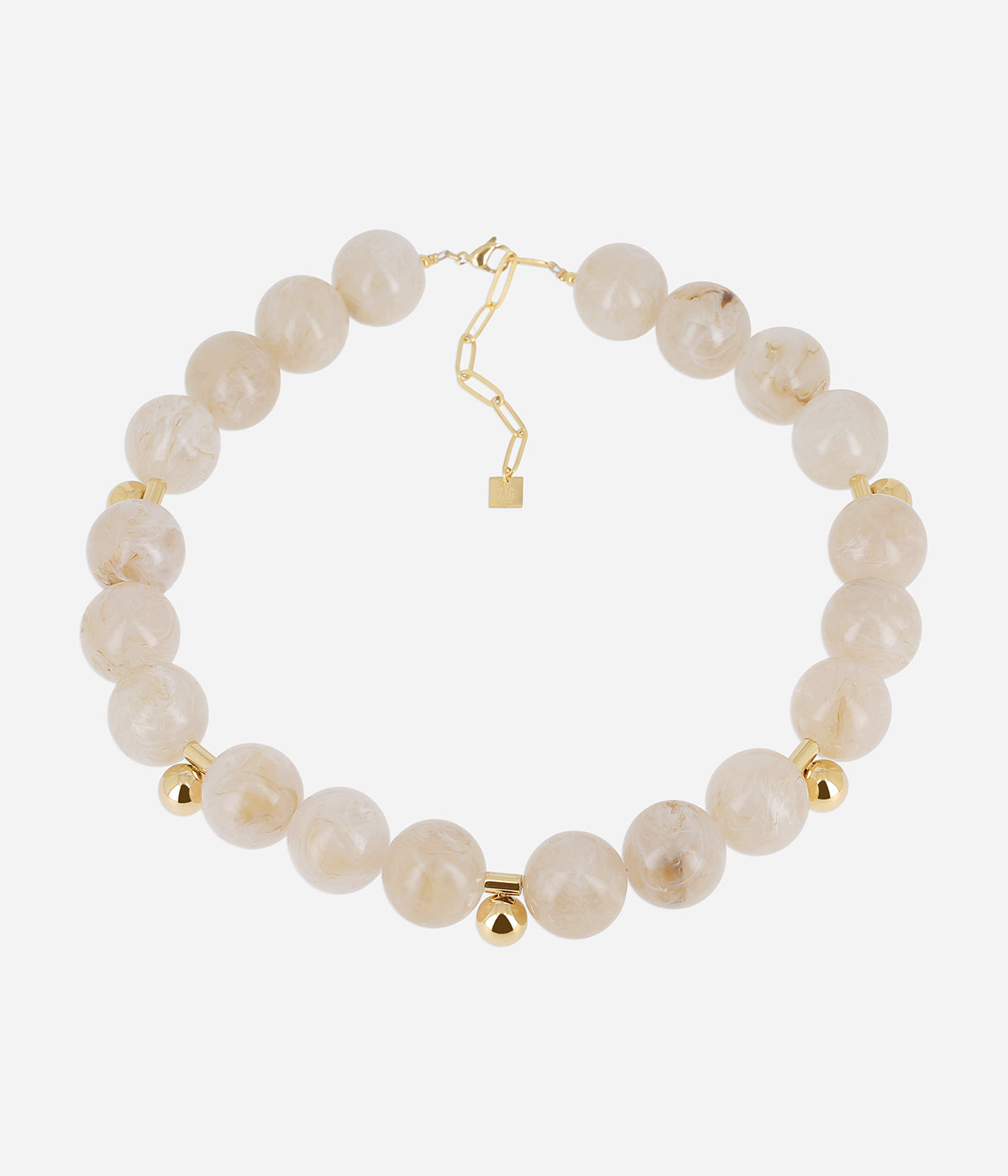Collier Godella (Acier doré)