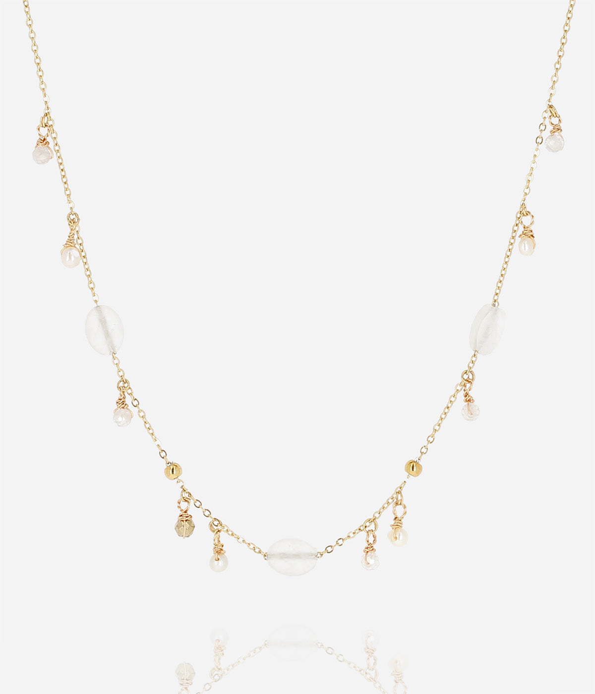 Collier Barega (Acier doré)