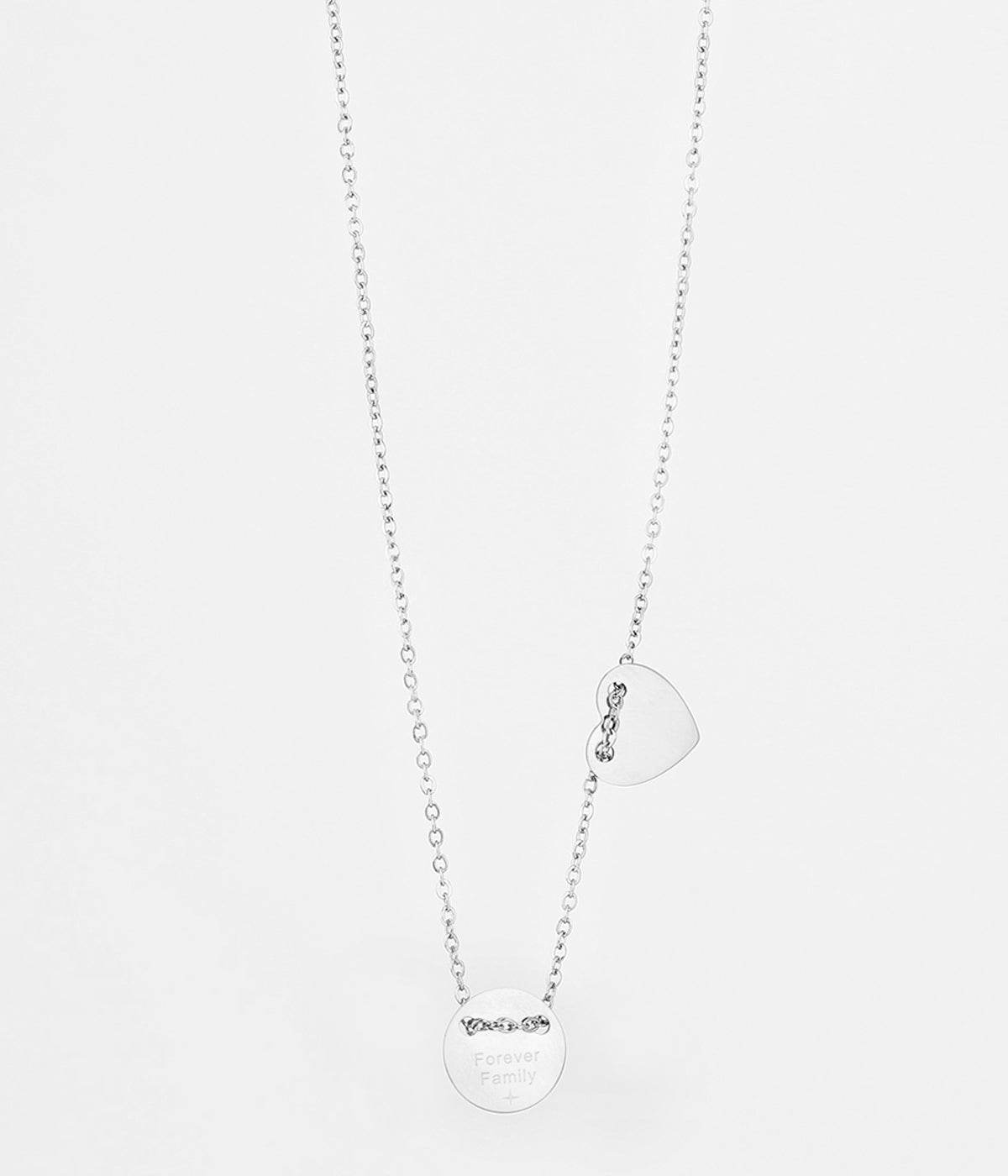 Collier Forever Family (Acier)