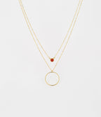 Collier Séraphine (Acier doré)