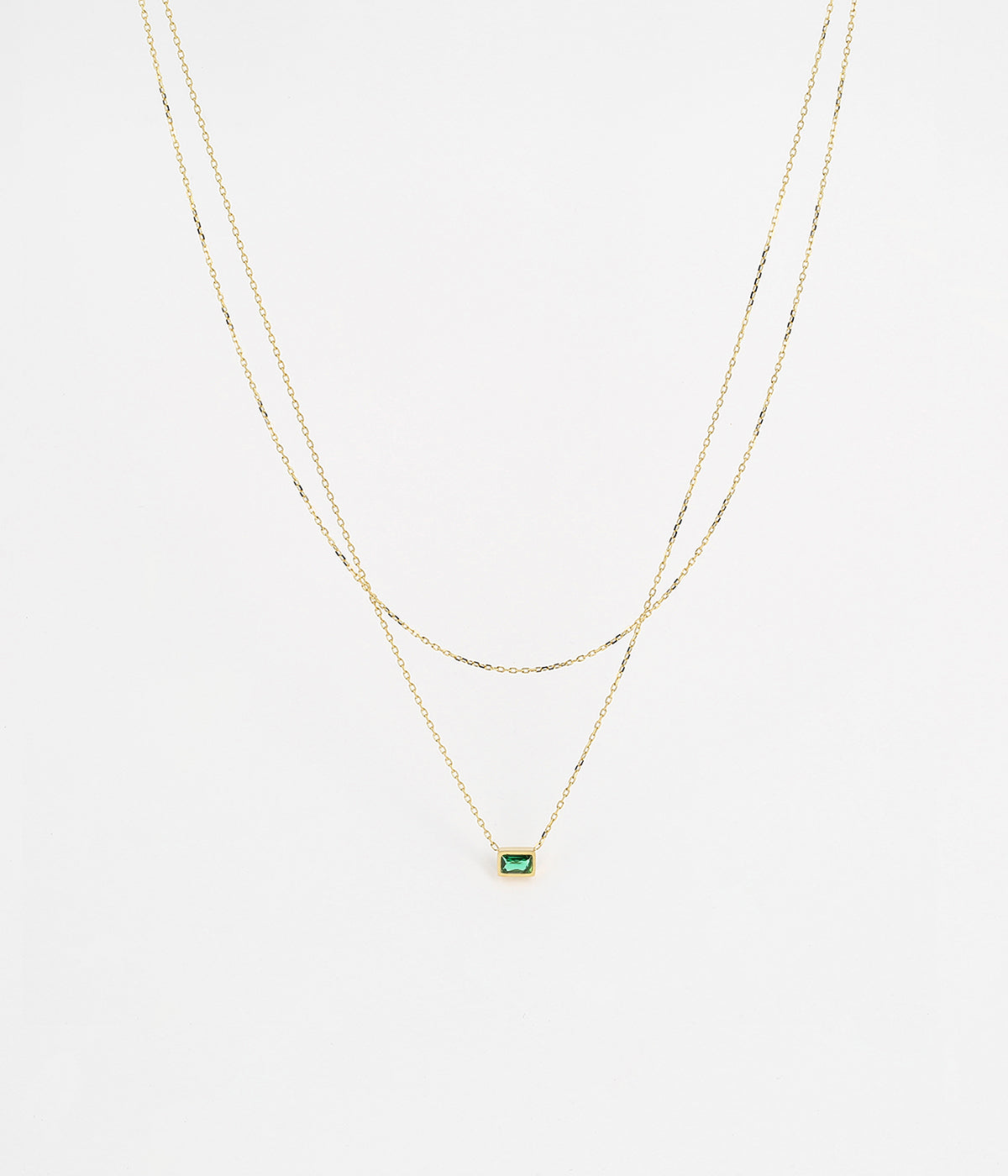 Collier Gravity (Acier doré)