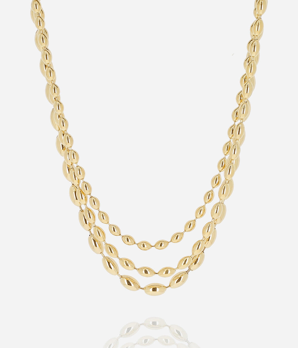 Collier Caddy (Acier doré)