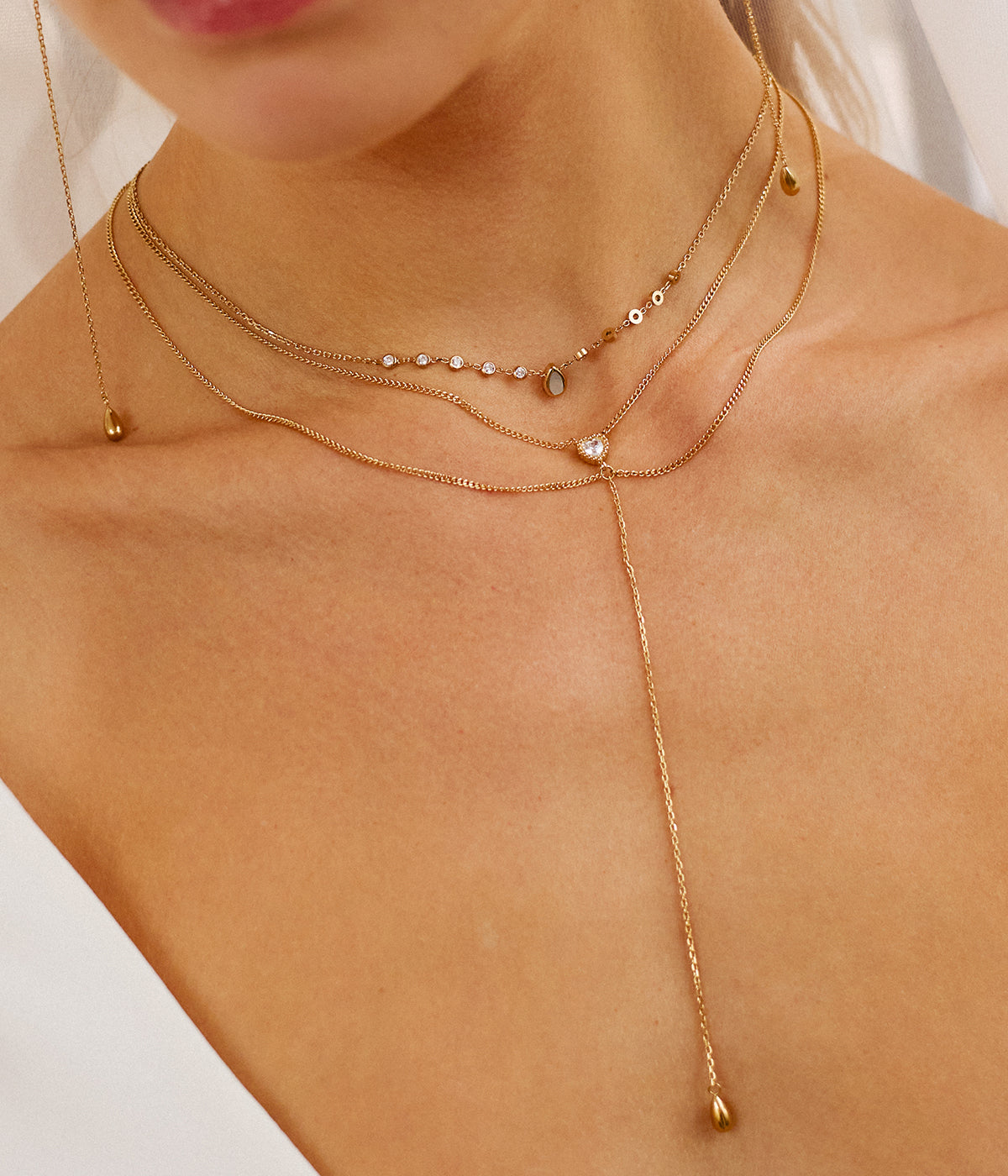 Collier Halley (Acier doré)
