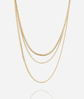 Collier Salerne (Acier doré)