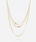 Collier Lioni (Acier doré)
