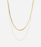 Collier Tuvarelli (Acier doré)