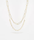 Collier Alham (Acier doré)