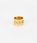 Bague Nola (Acier doré)