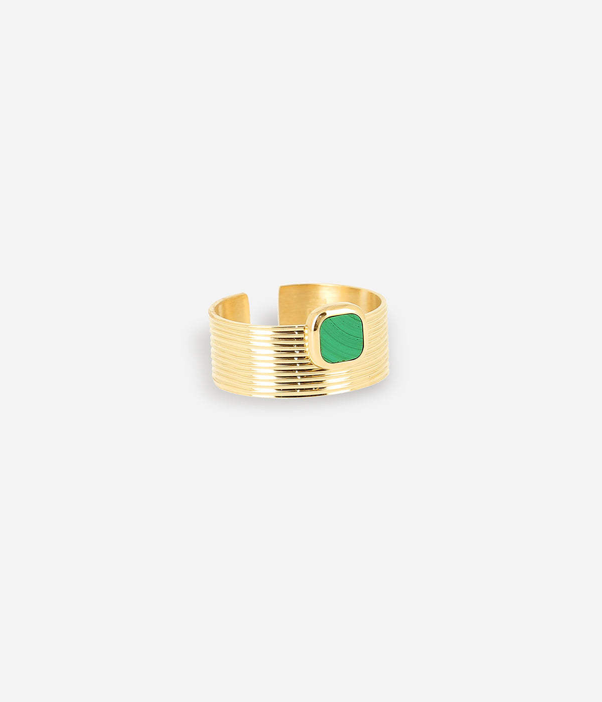 Bague Ajani (Acier doré)