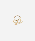 Bague Apola (Acier doré)