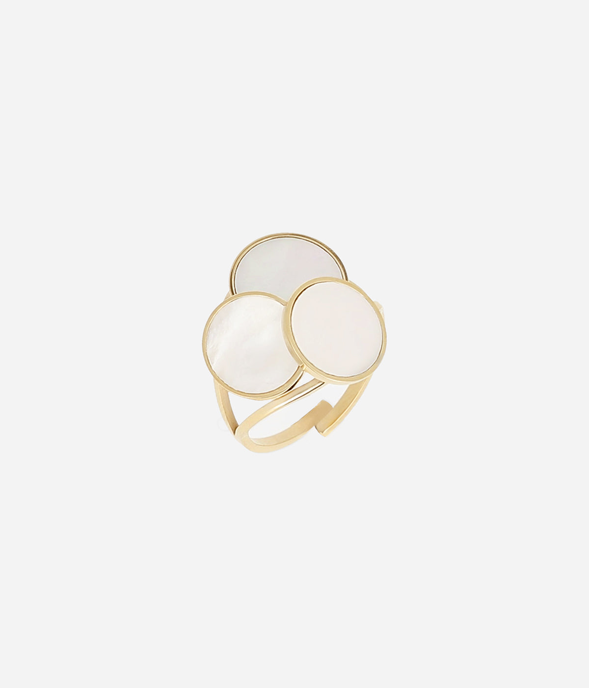 Bague Anouk (Acier doré)