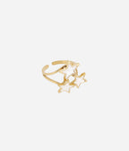 Bague Cyrielle (Acier doré)
