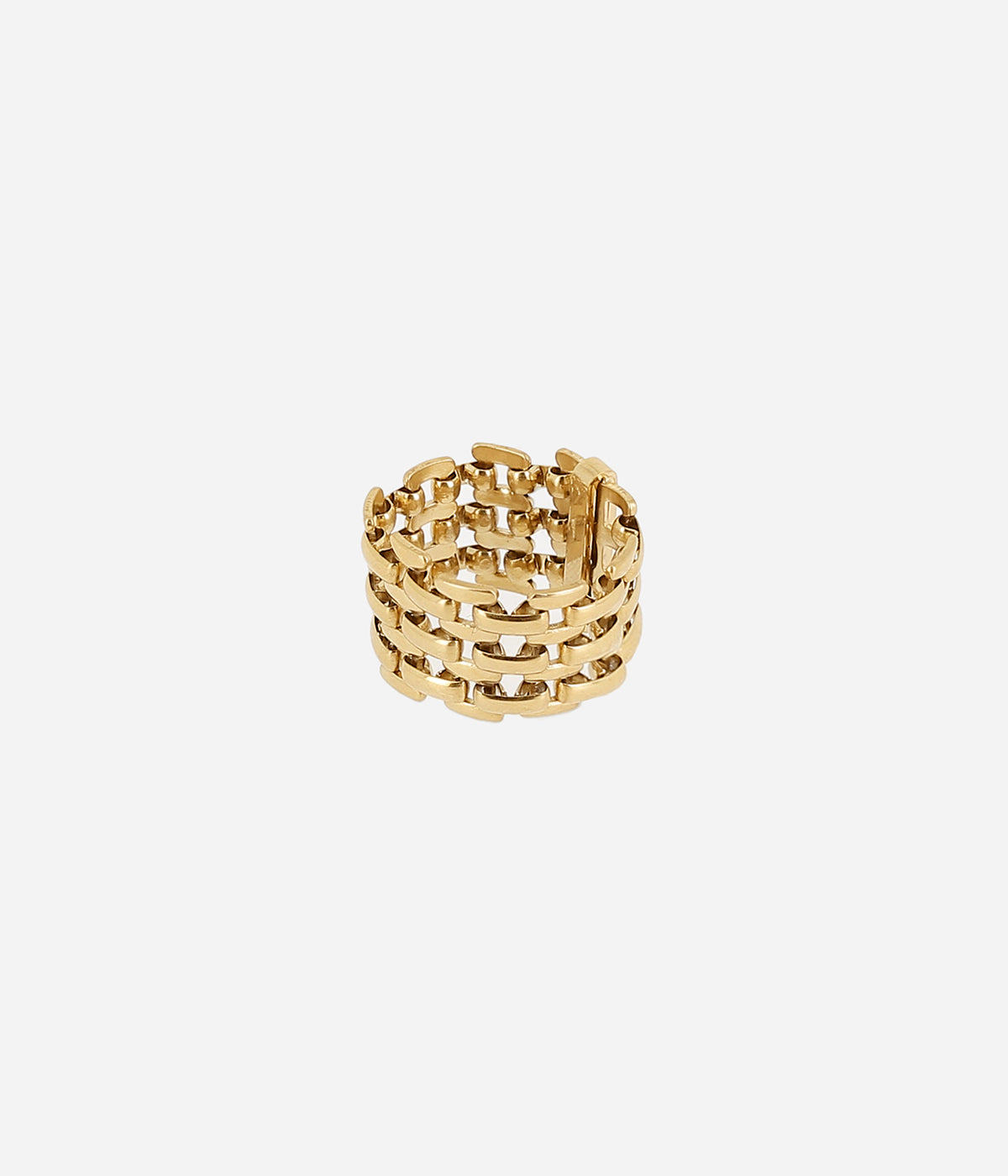 Bague Bayard (Acier doré)