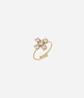 Bague Conti (Acier doré)