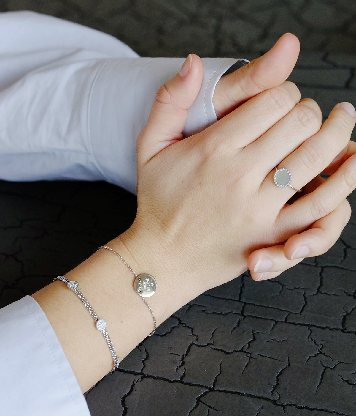 Bague Linda (Acier)