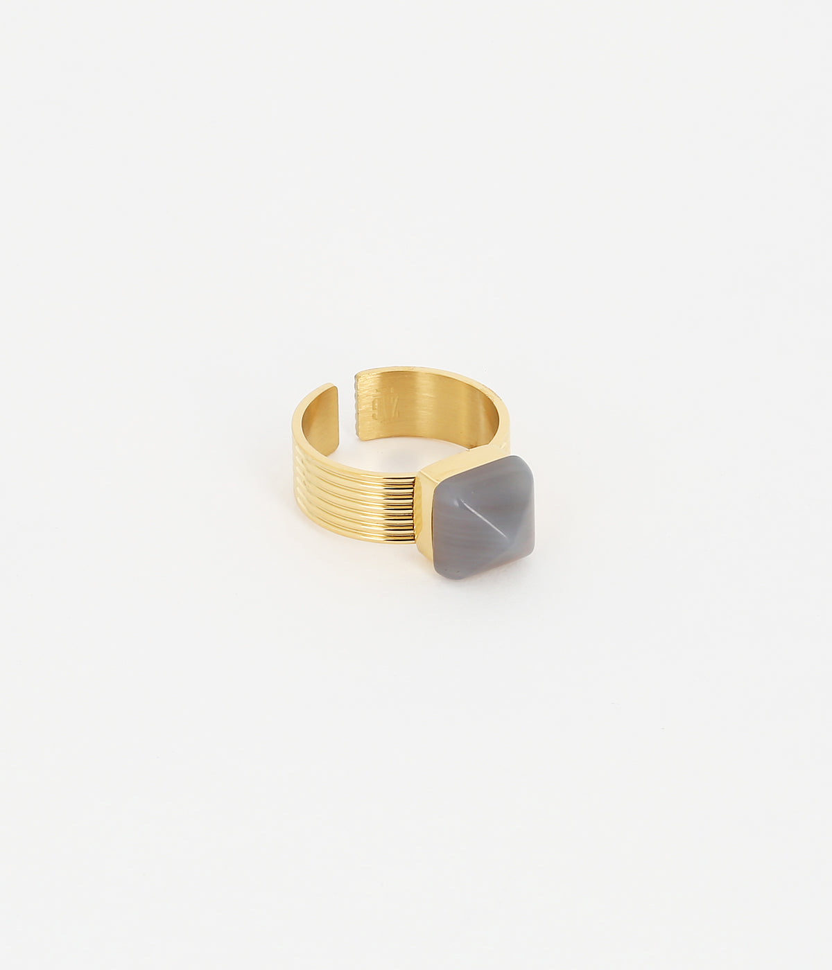 Bague Lilo (Acier doré)