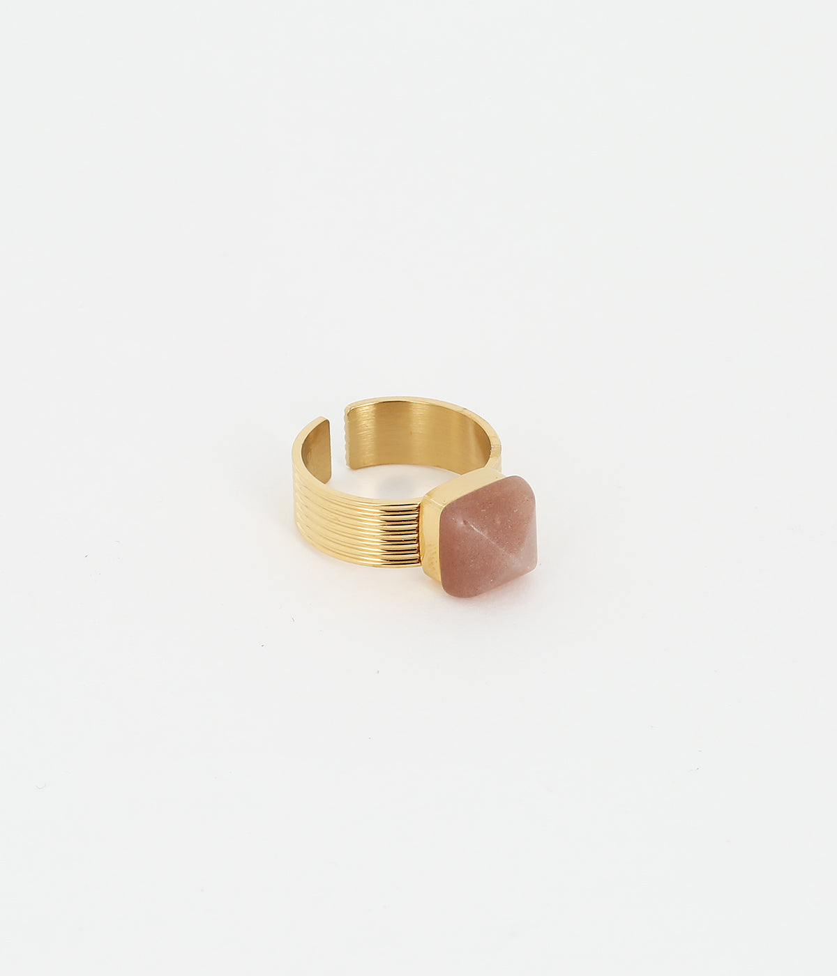 Bague Lilo (Acier doré)