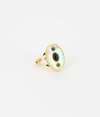 Bague Maya (Acier doré)