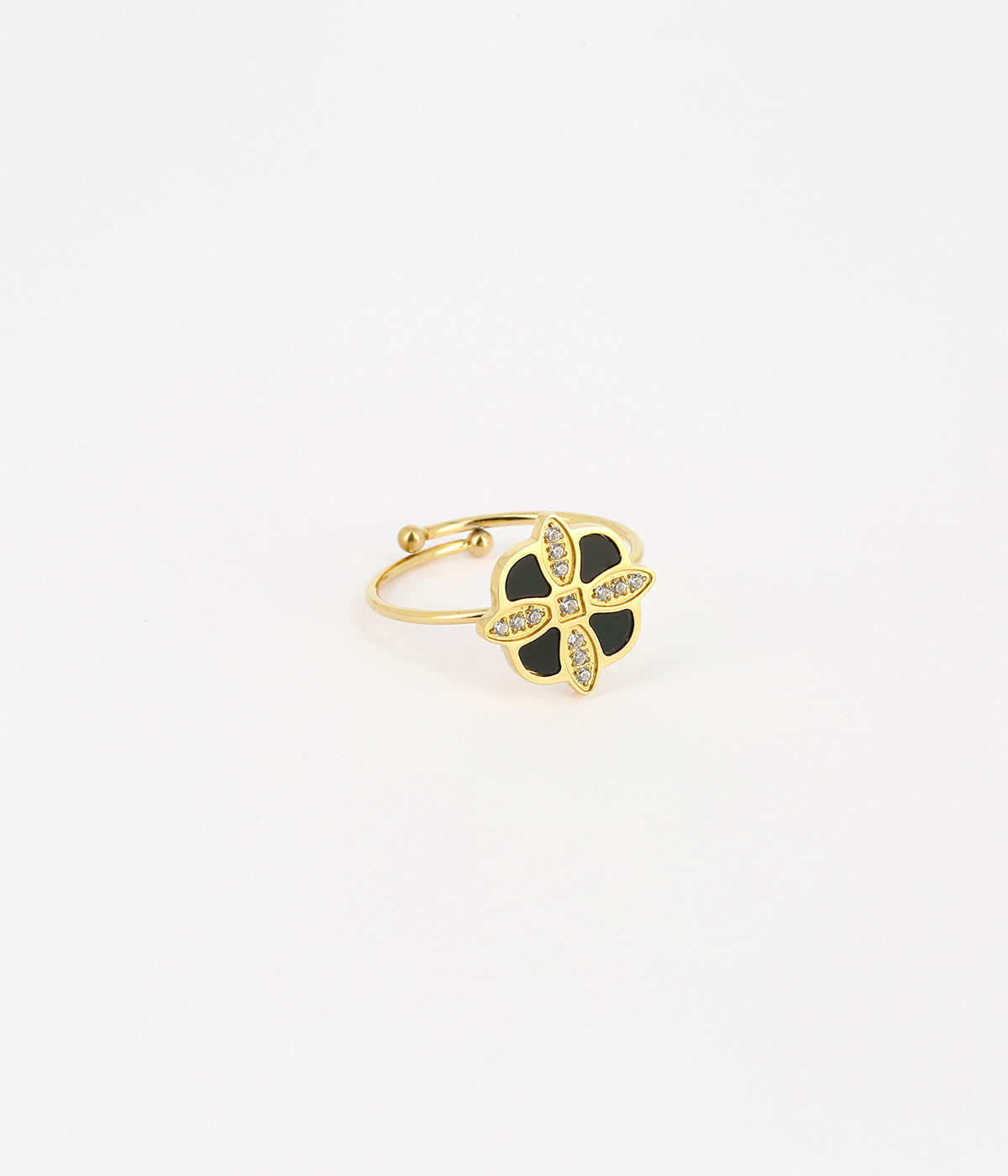Bague Chambord (Acier doré)
