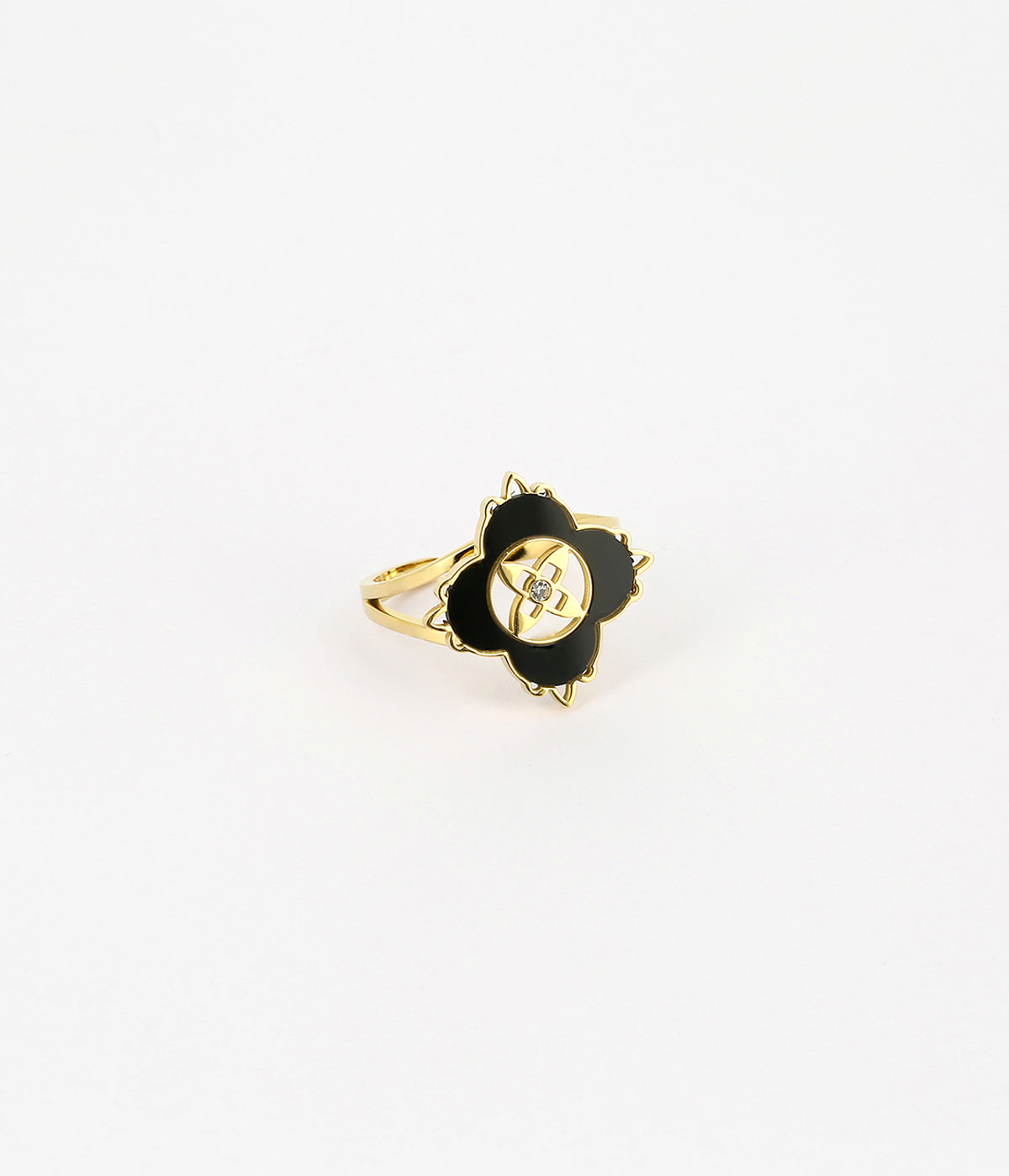 Bague Marais (Acier doré)