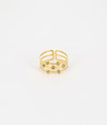 Bague Bellezza (Acier doré)